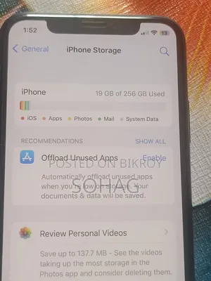 Apple iPhone XS 256 GB Black
