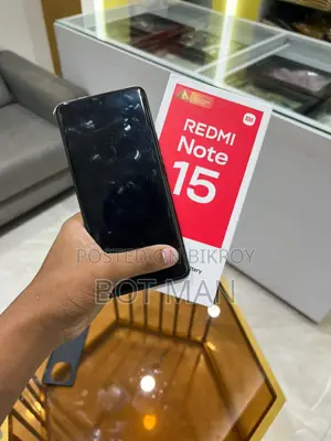 New Xiaomi Redmi Note 15 128 GB Black