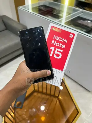New Xiaomi Redmi Note 15 128 GB Black