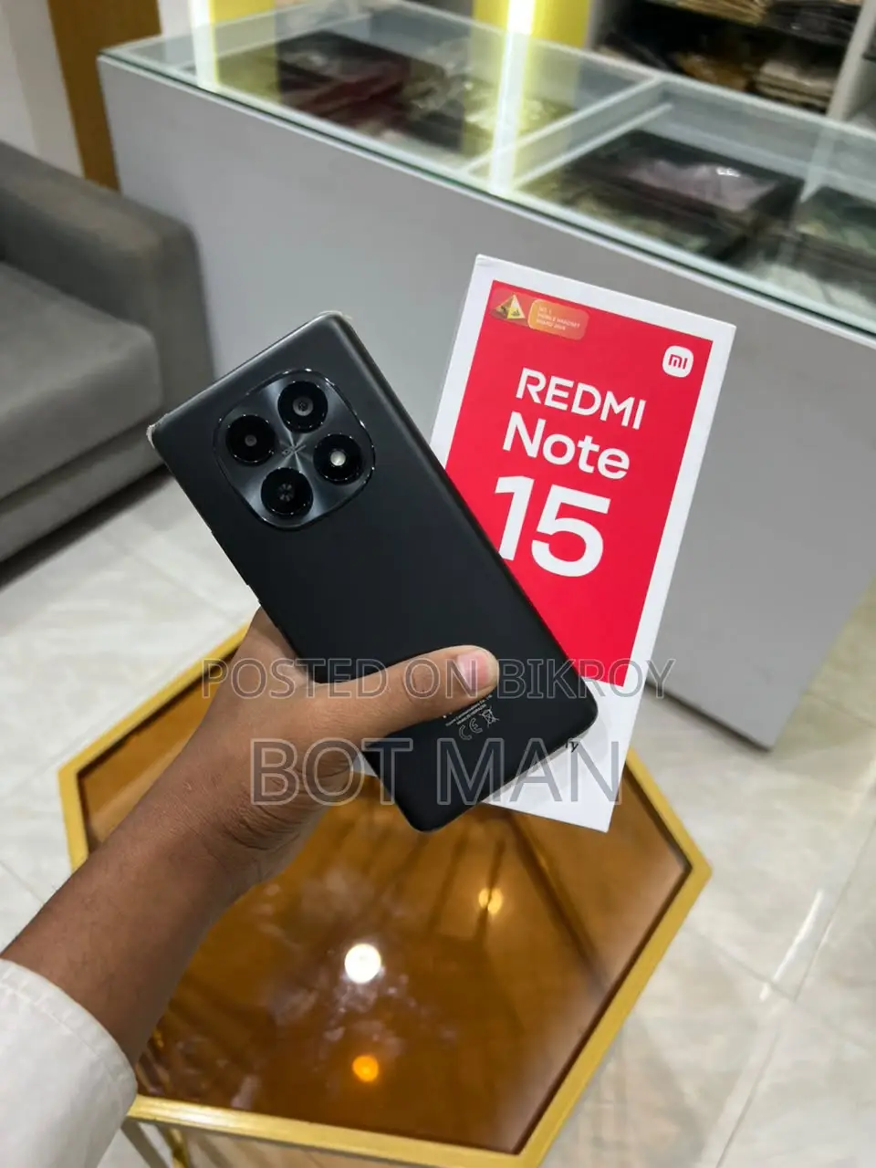 New Xiaomi Redmi Note 15 128 GB Black