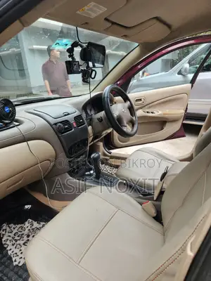 Nissan Sunny 2007 Maroon
