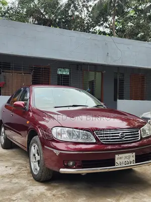 Nissan Sunny 2007 Maroon