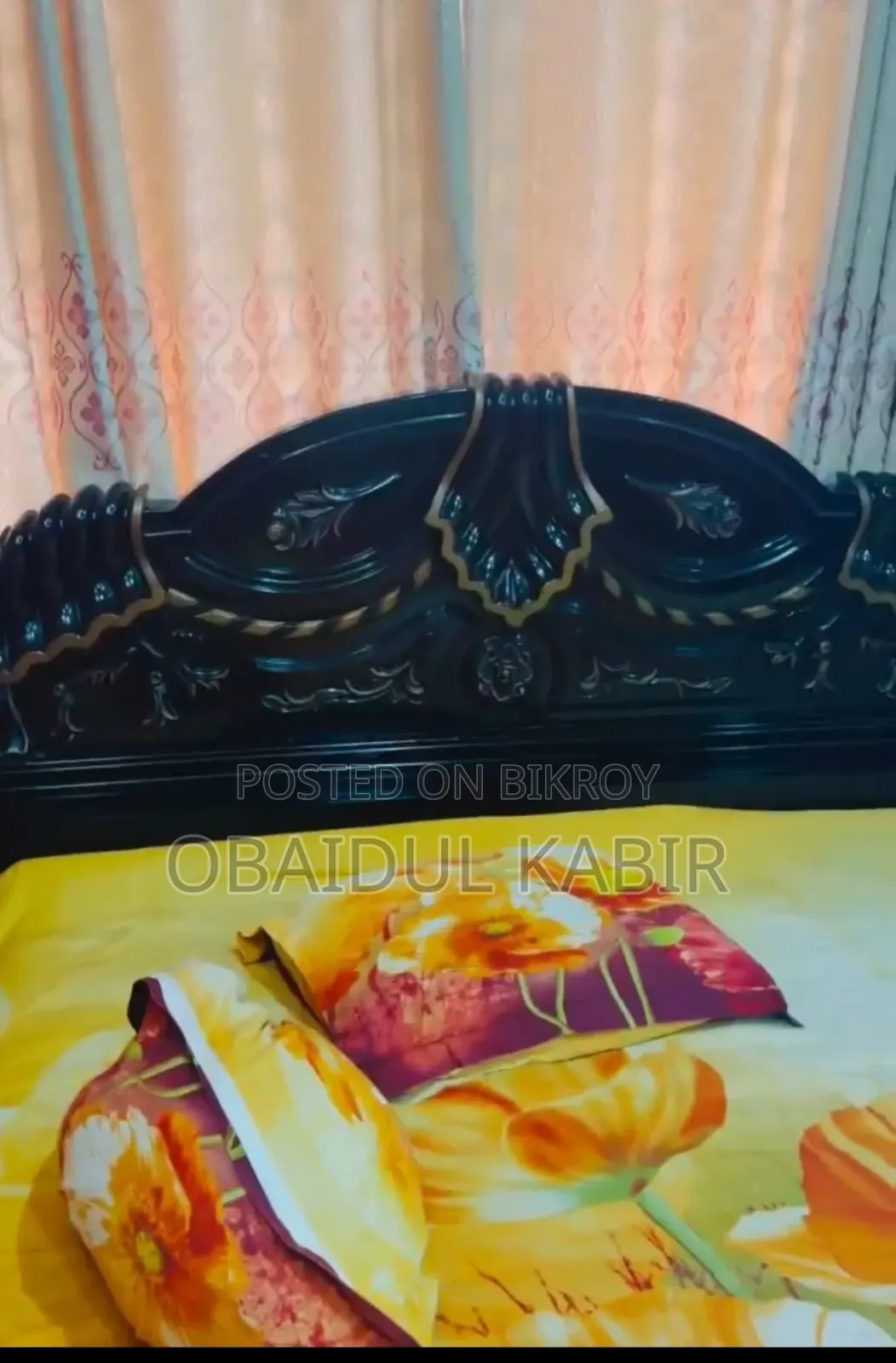 Wooden Bed for Sale
