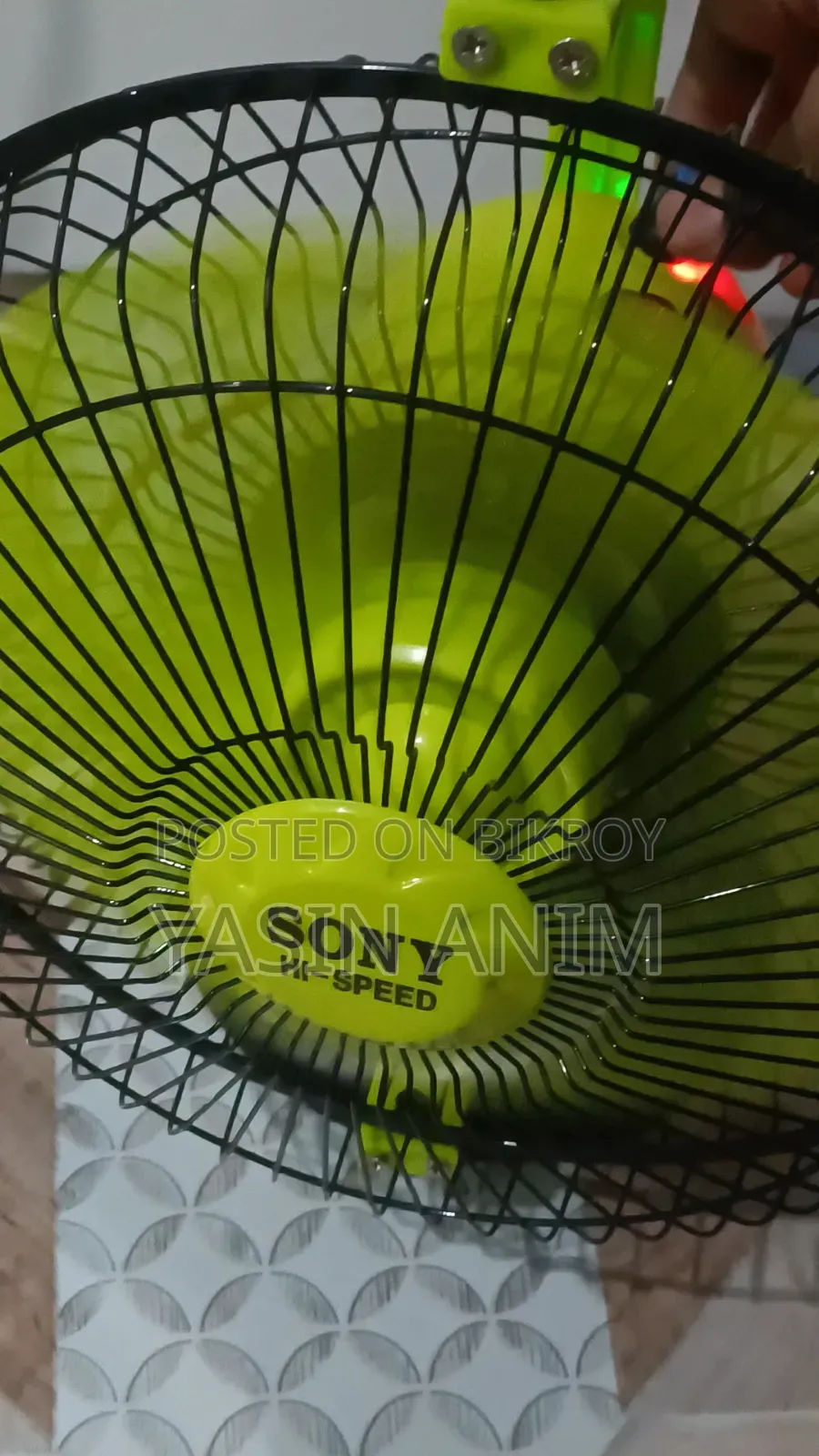 হাইস্প্রিড রিচার্জেবল ফ্যান