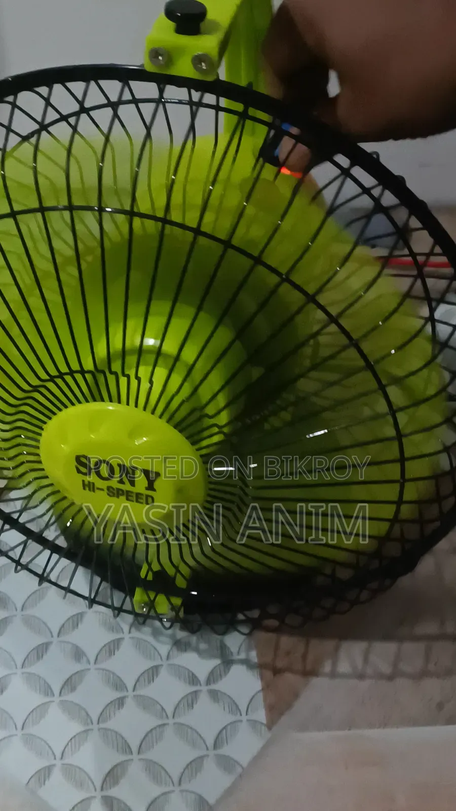 হাইস্প্রিড রিচার্জেবল ফ্যান