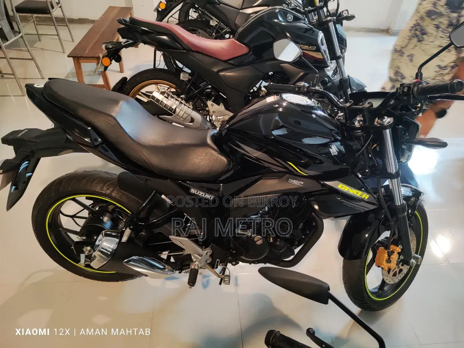 New Suzuki Gixxer 2026 Black