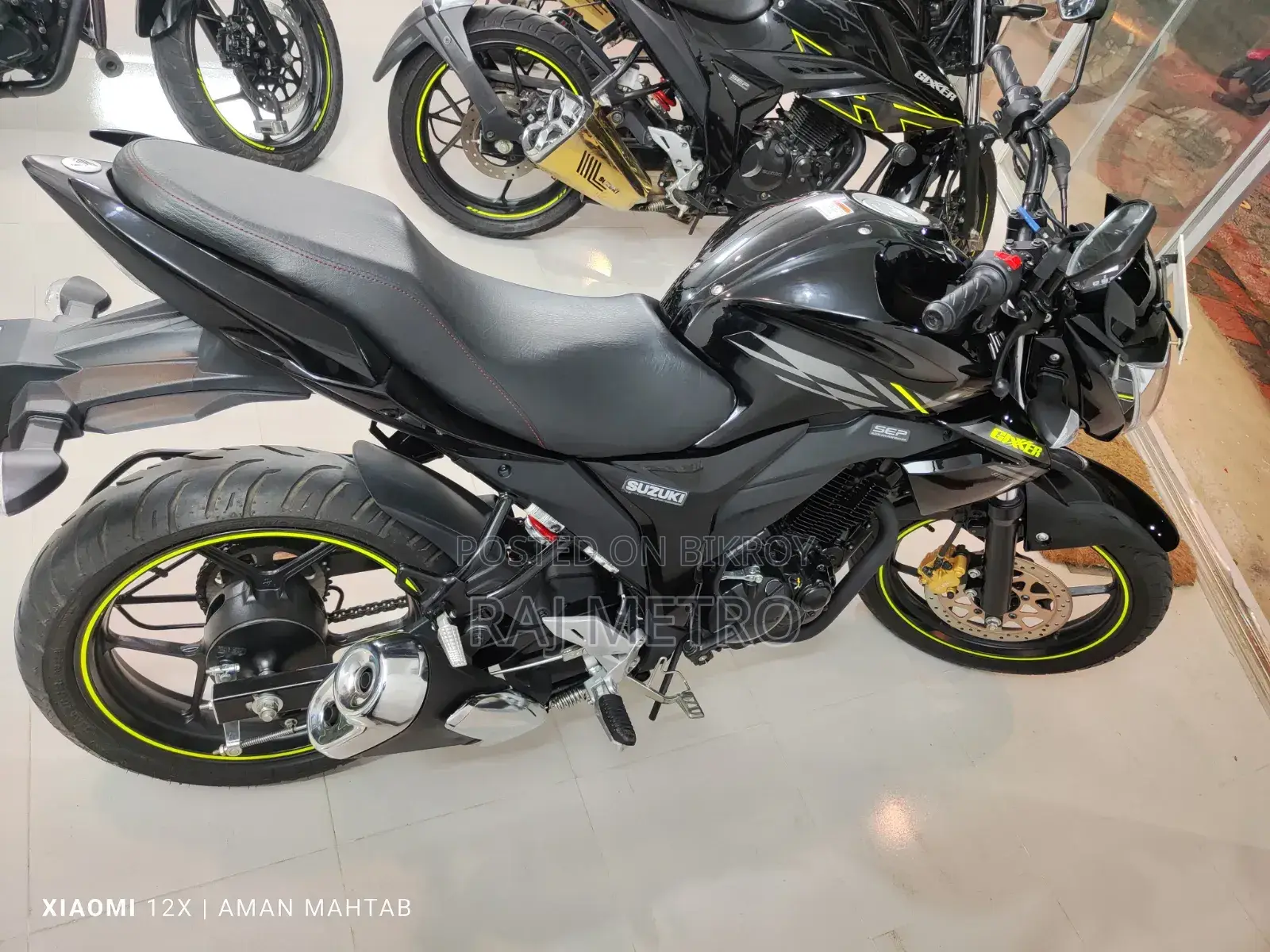New Suzuki Gixxer 2026 Black