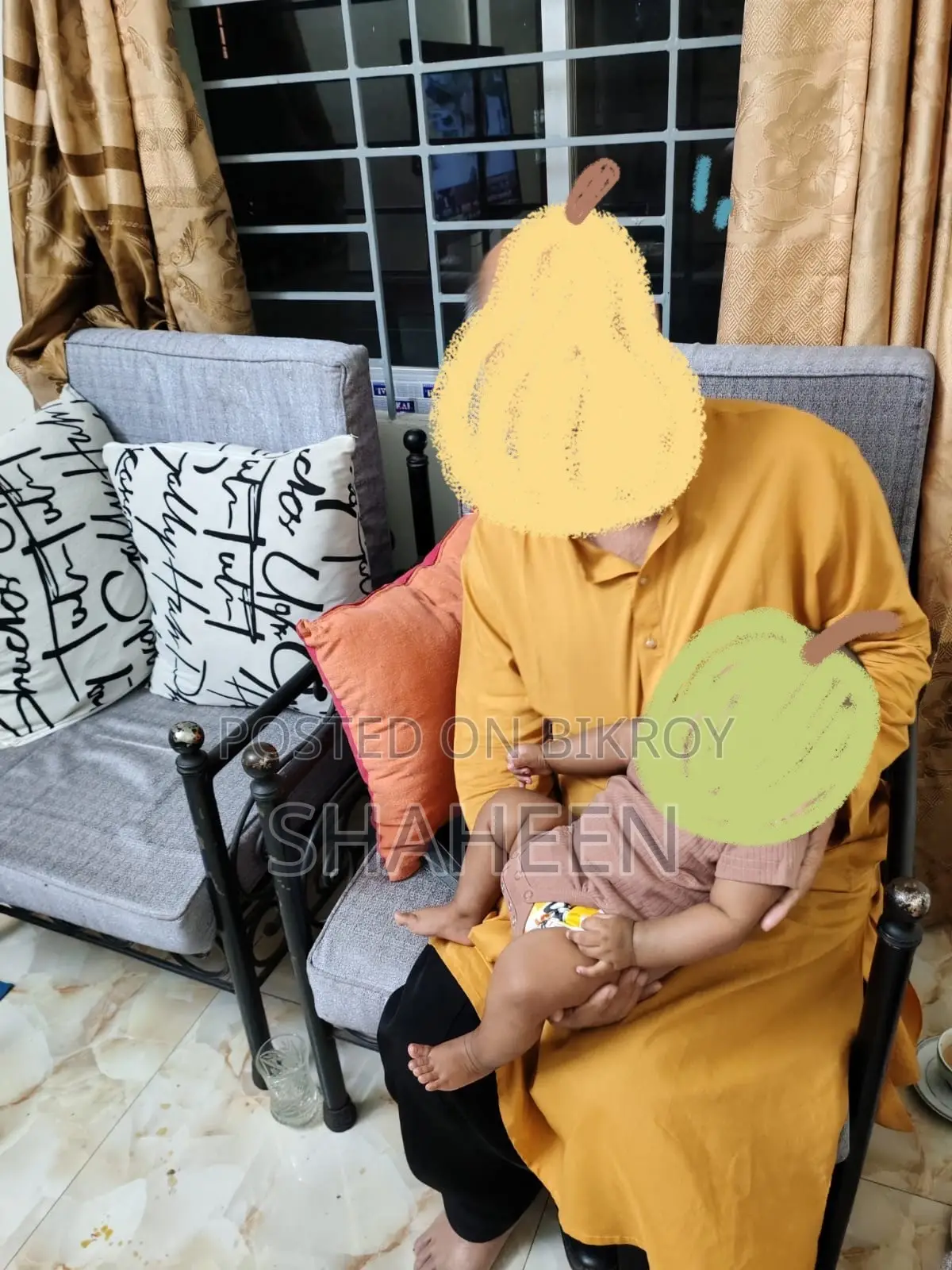৩+১+১ সেট স্টিল সোফা বিক্রির জন্য