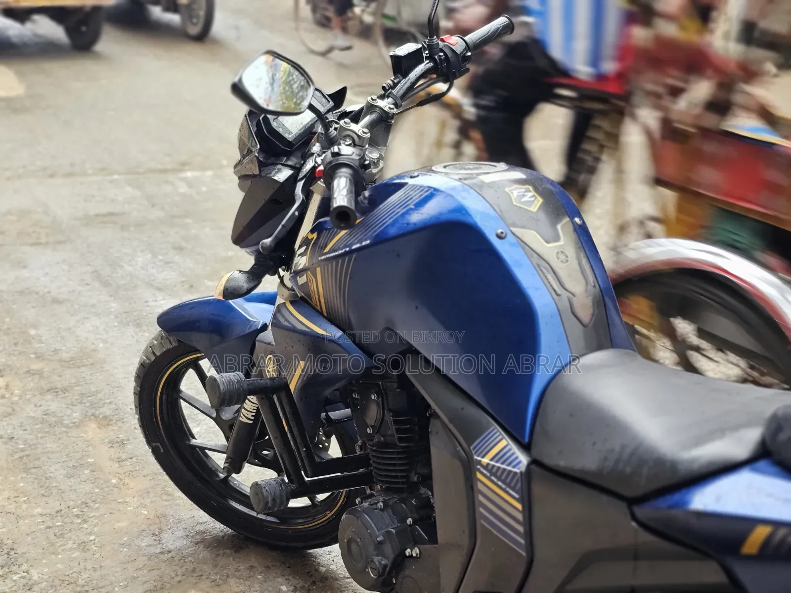Yamaha FZS V2 2024 Blue