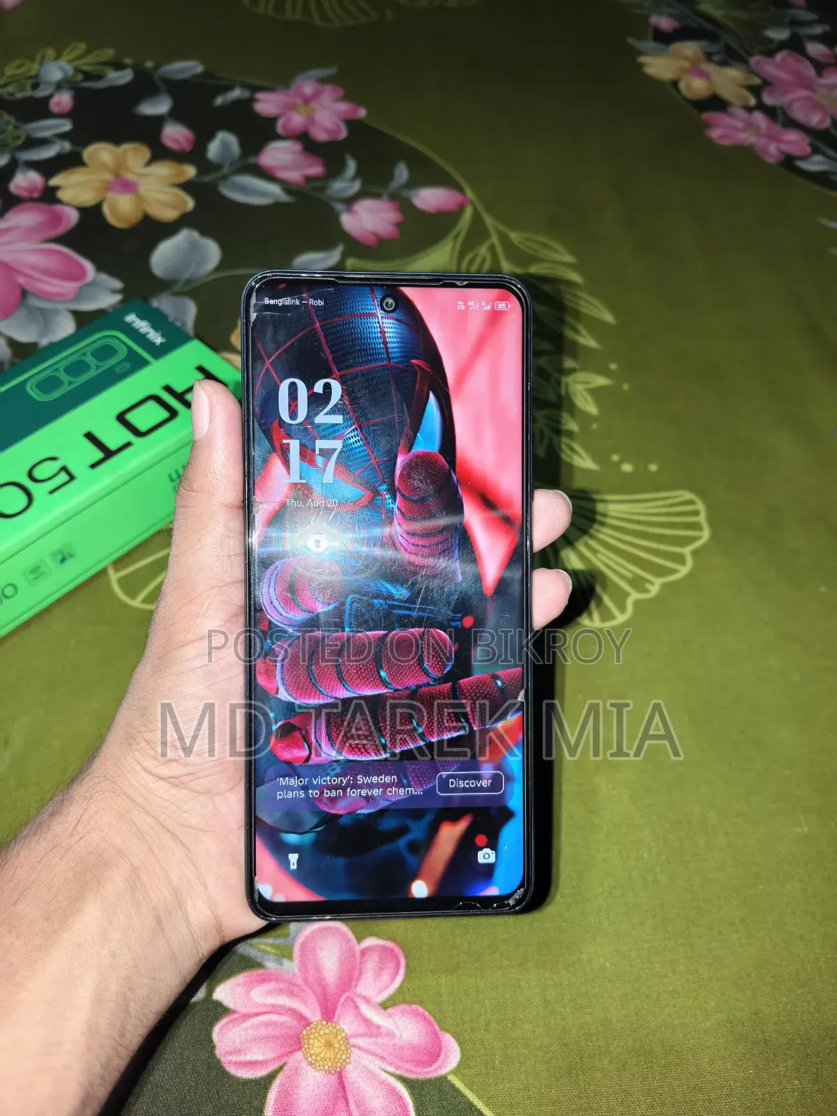 Infinix Hot 50 128 GB Black