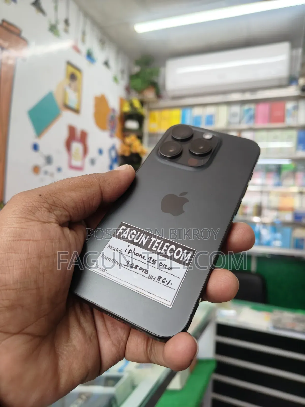 Apple iPhone 15 Pro 128 GB Black