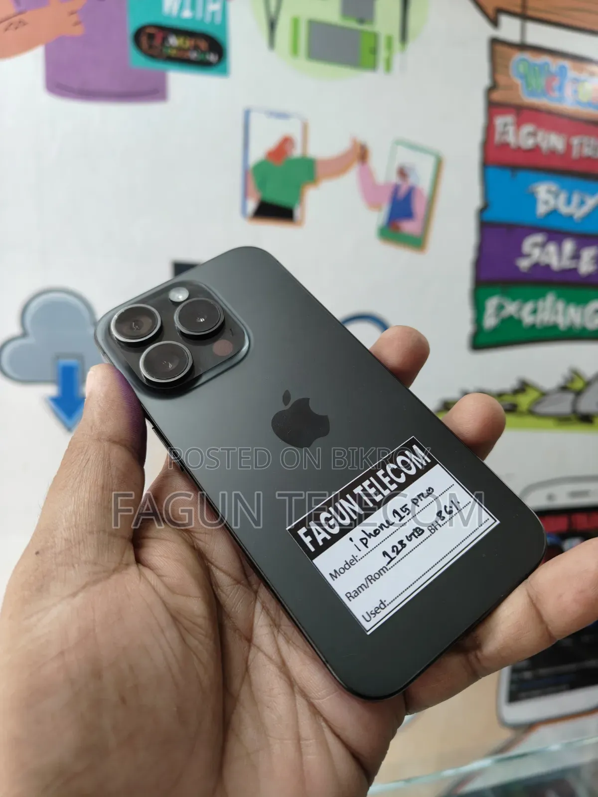 Apple iPhone 15 Pro 128 GB Black