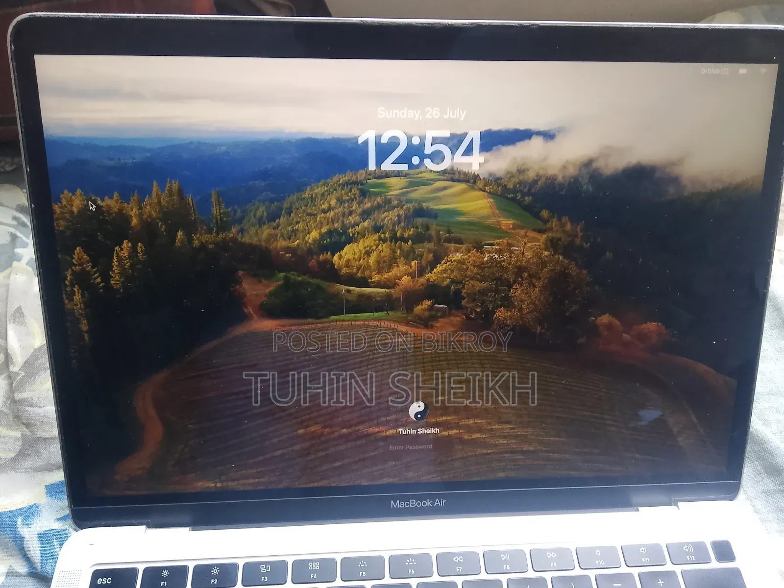 Laptop Apple MacBook Air 2019 8GB Intel Core I5 SSD 128GB