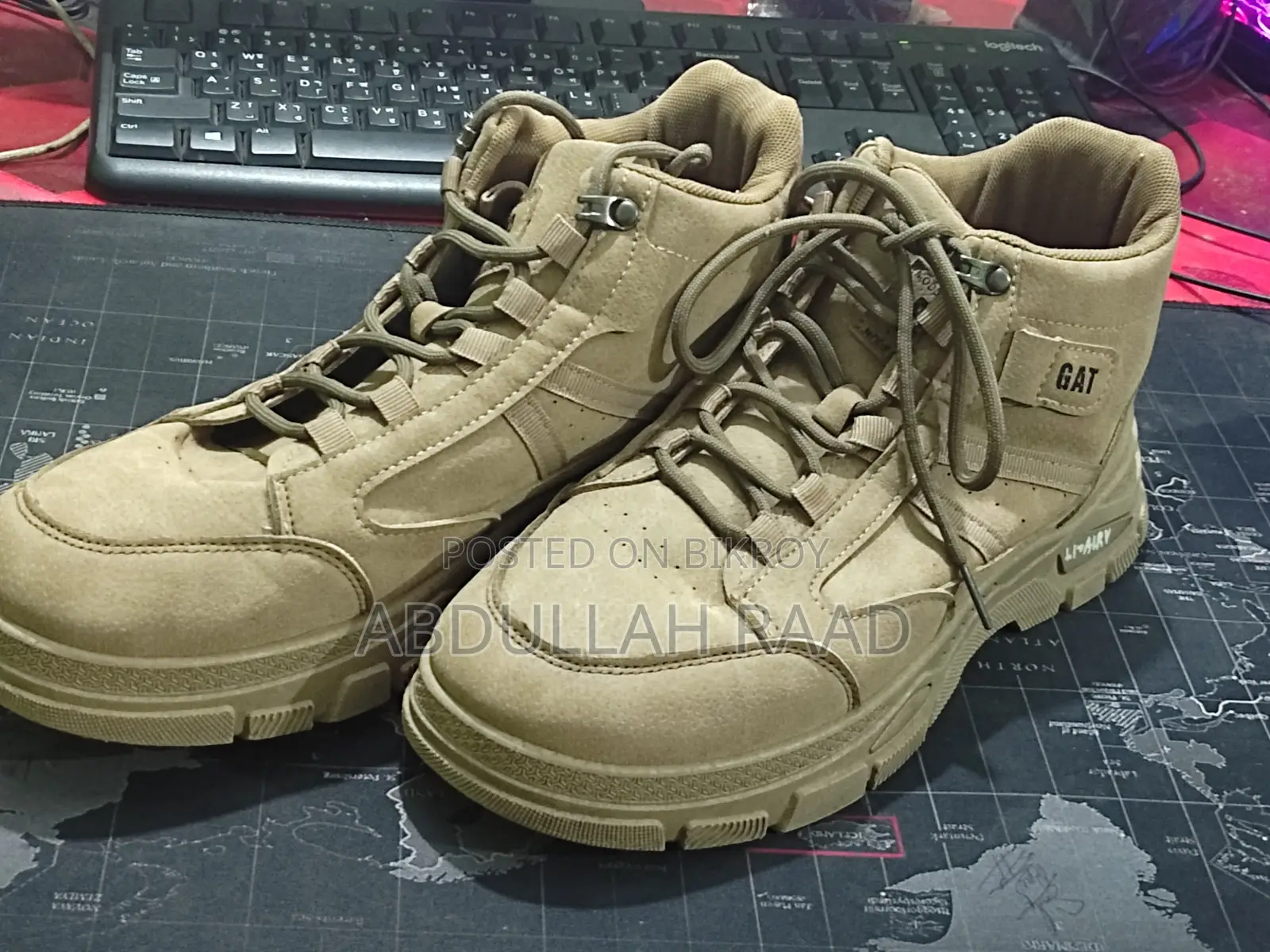 CAT Men's Casual Shoes – Used – Size : 42-43