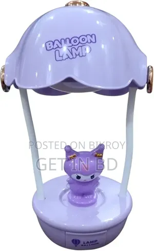 3 in 1 Mini Hot Air Balloon Night Light Desk Lamp With Sharpener