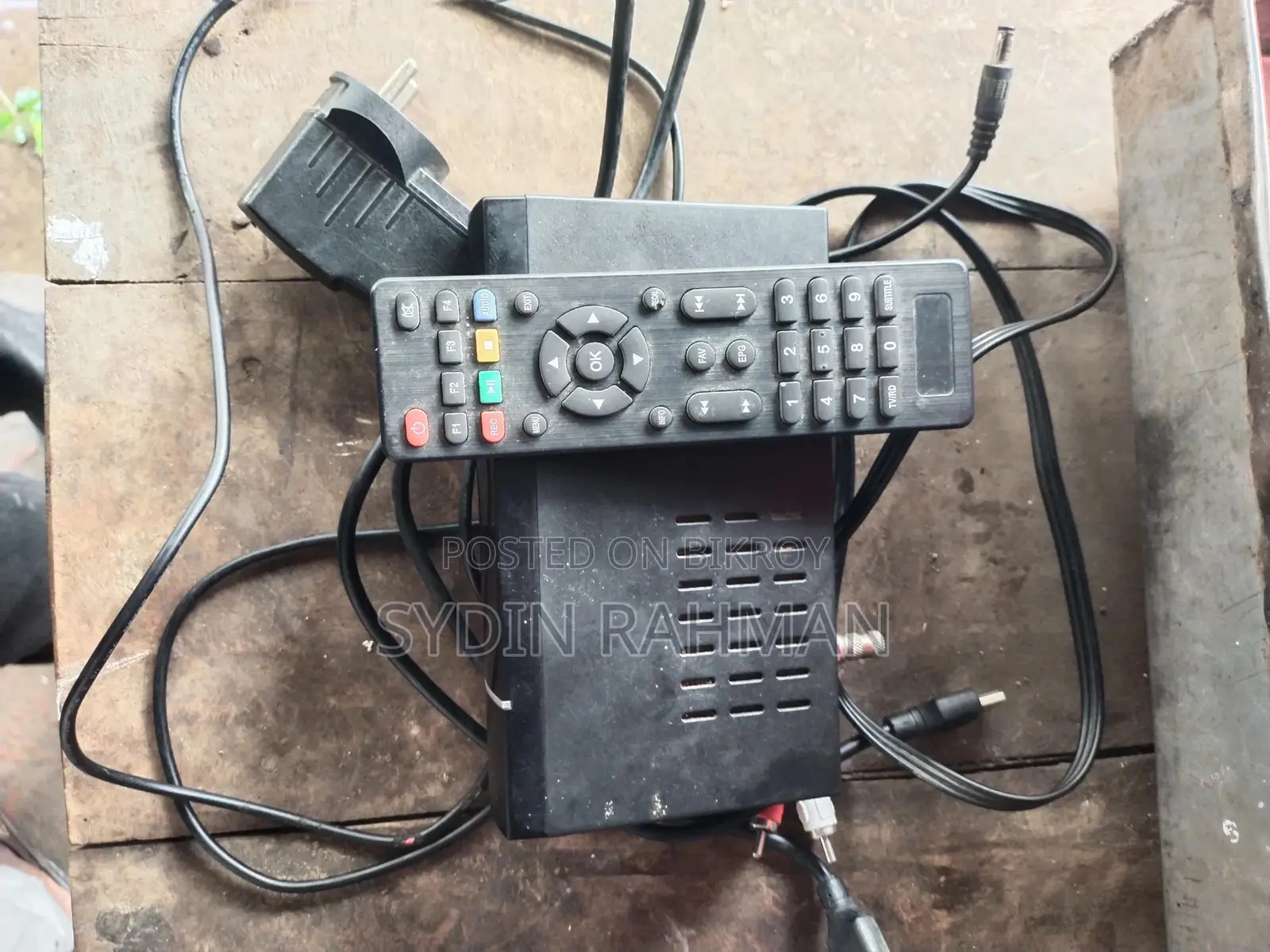 Hd Isdb-T Digital TV Converter Box (Fhd 1080p) Settopbox