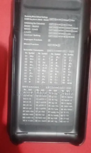 ক্যাসিও এফএক্স-৯৯১ইএস প্লাস ২য় এডিশন সায়েন্টিফিক ক্যালকুলেটর | ফুললি ফাংশনাল