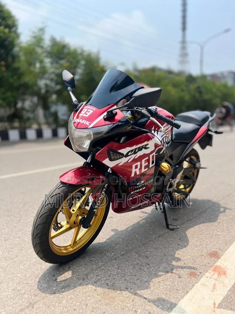 Honda CBR 2014 Red