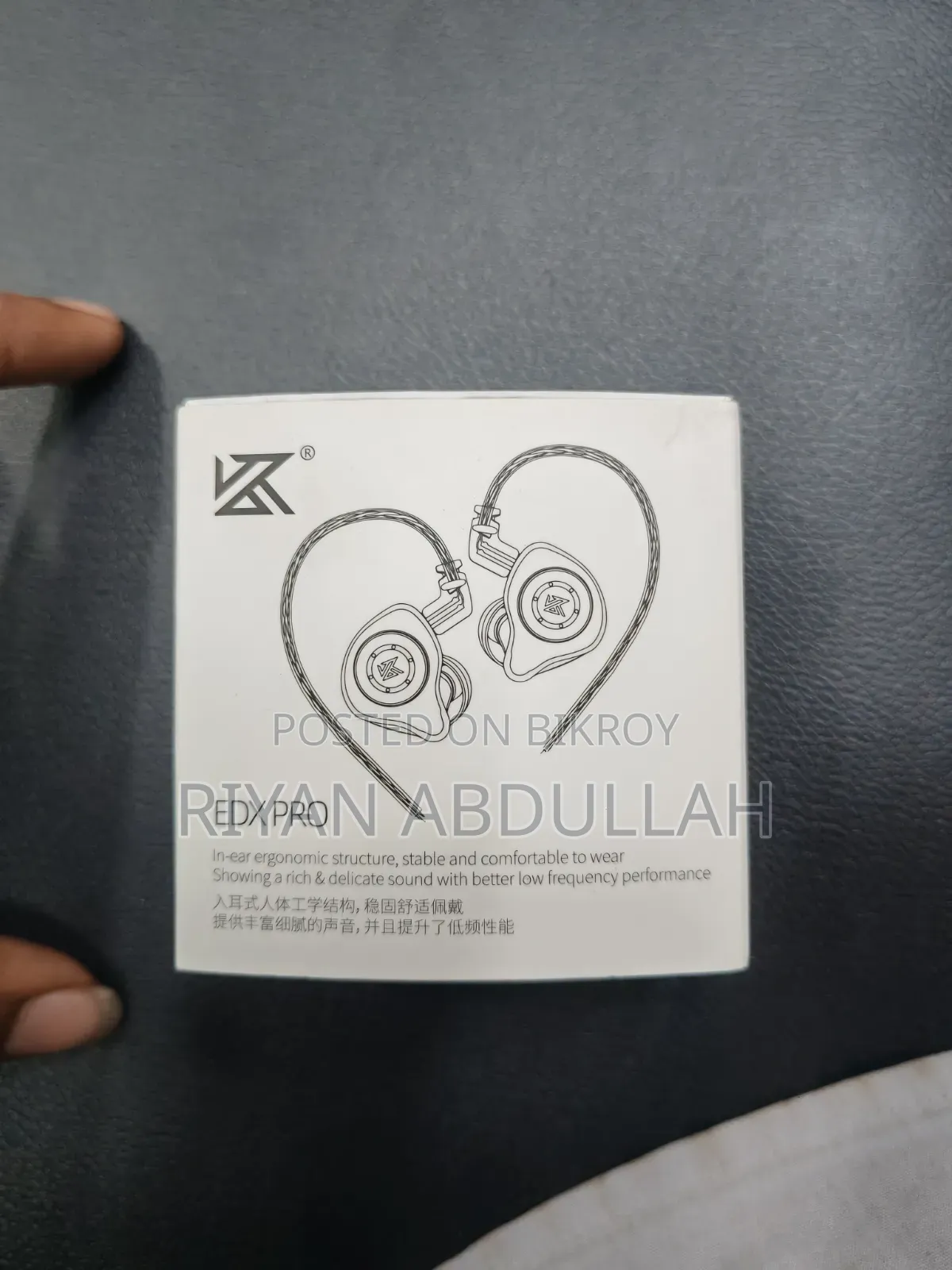 Kz Edx Pro Dynamic Hifi Earphone