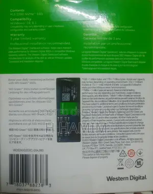 Wd Nvme SSD 240 Gb Sn350 2400 Speed