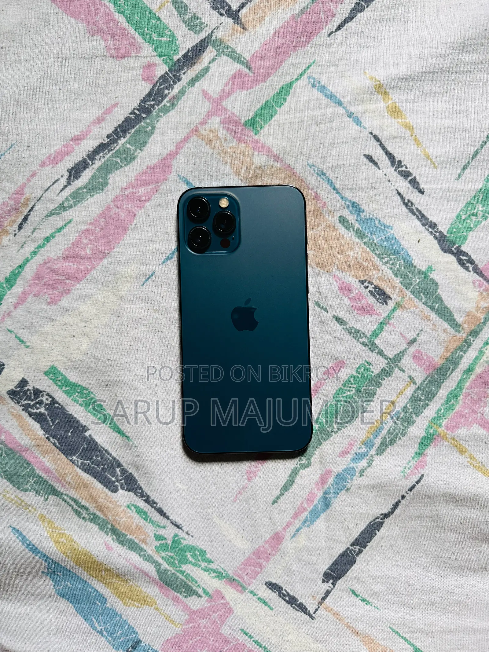 অ্যাপল আইফোন ১২ প্রো ম্যাক্স ১২৮ জিবি ব্লু