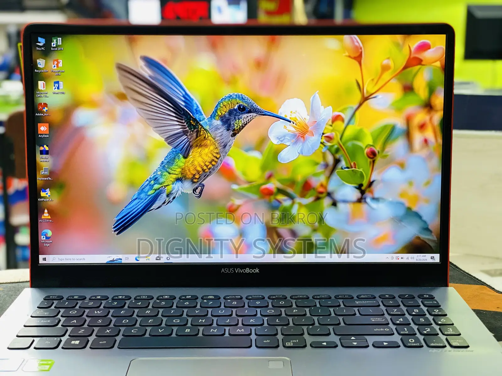 Laptop Asus Vivobook 15 8GB Intel Core i3 SSD 128GB