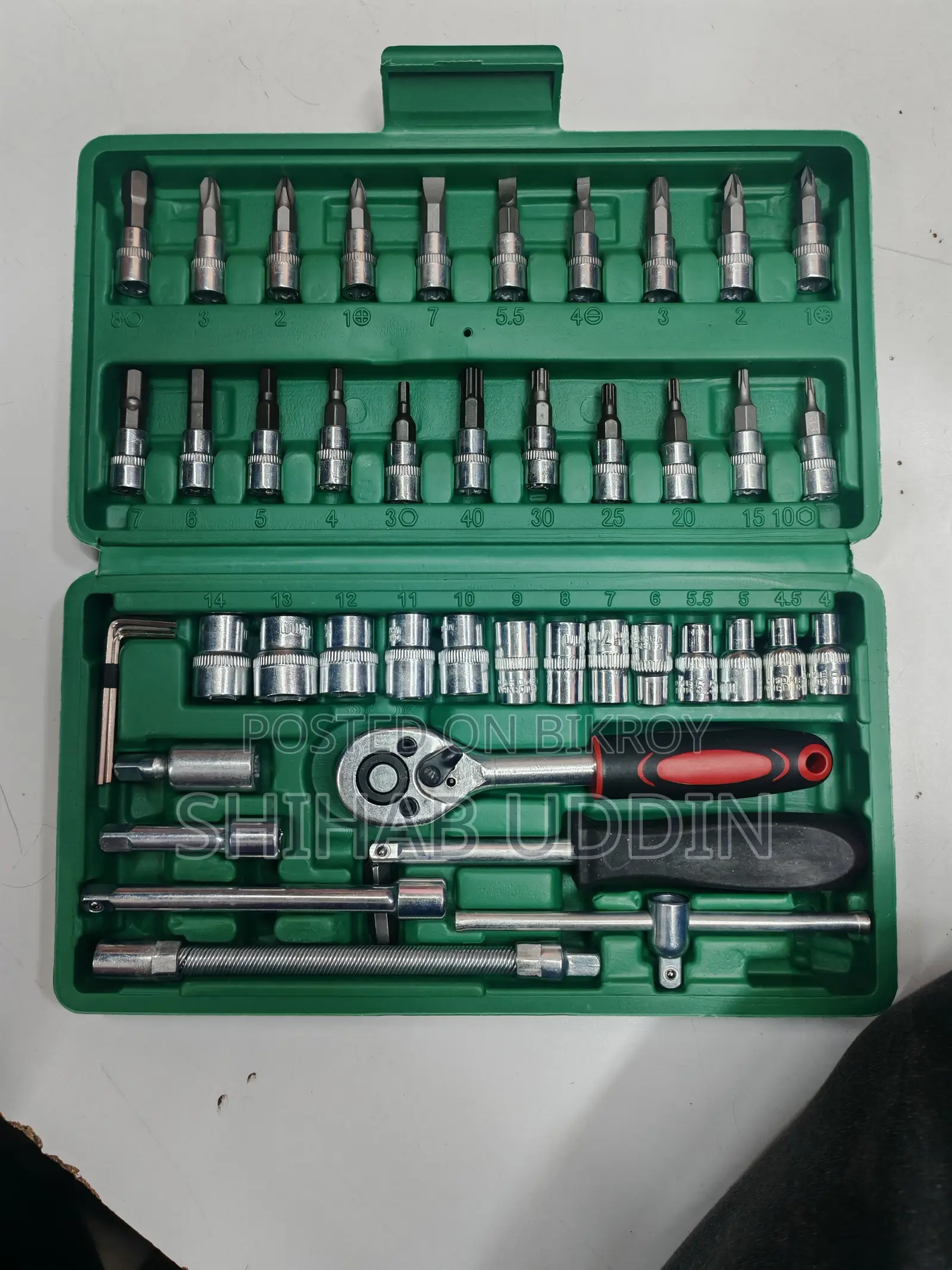46 Pcs Premium Tool Set – China Imported