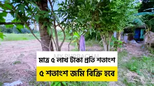 পূর্বাচলের কাছে ৫.৫ শতক জমি বিক্রয়