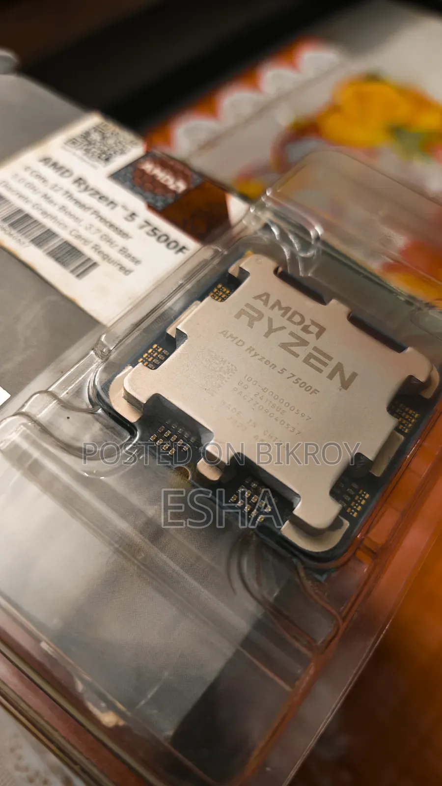 AMD Ryzen 5 7500F Processor