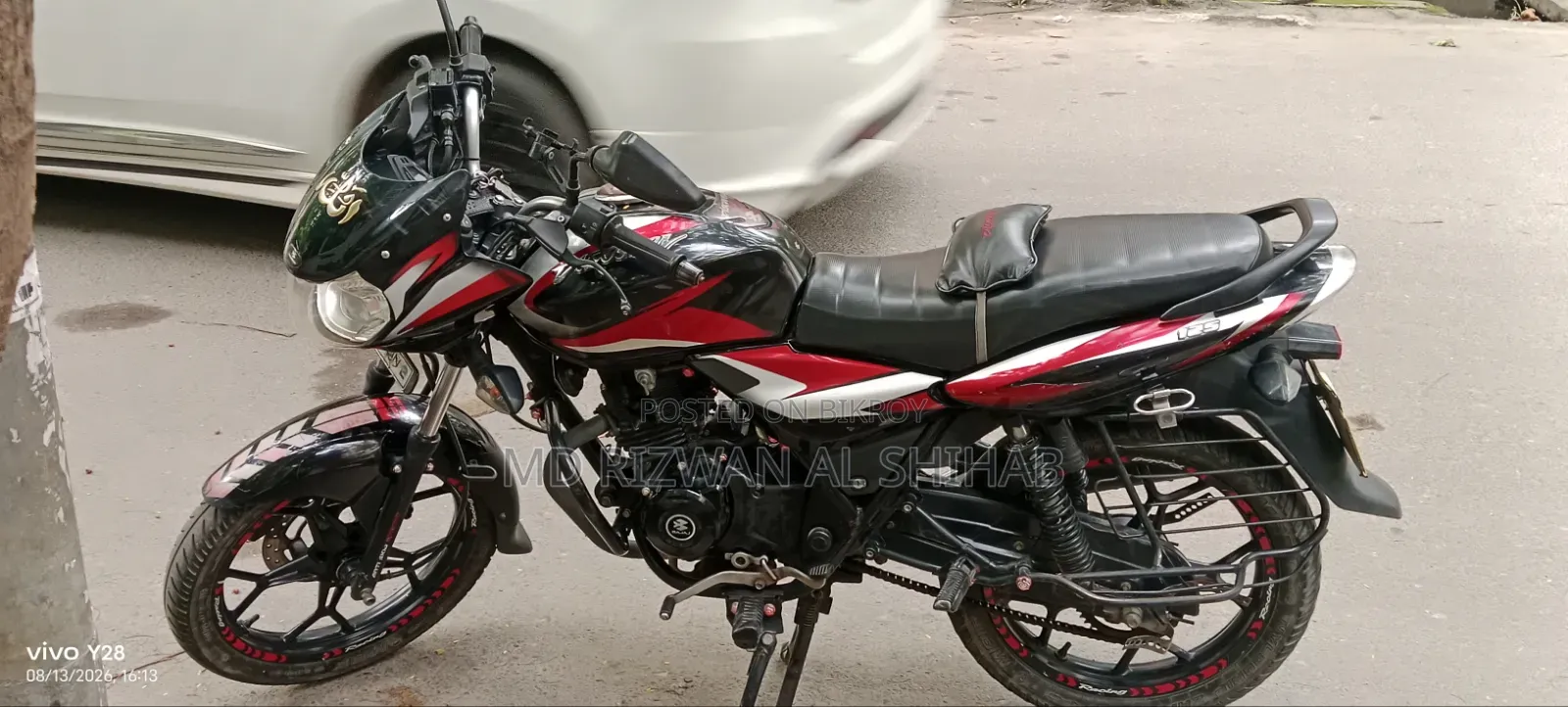 Bajaj Discover 125 2021 Red