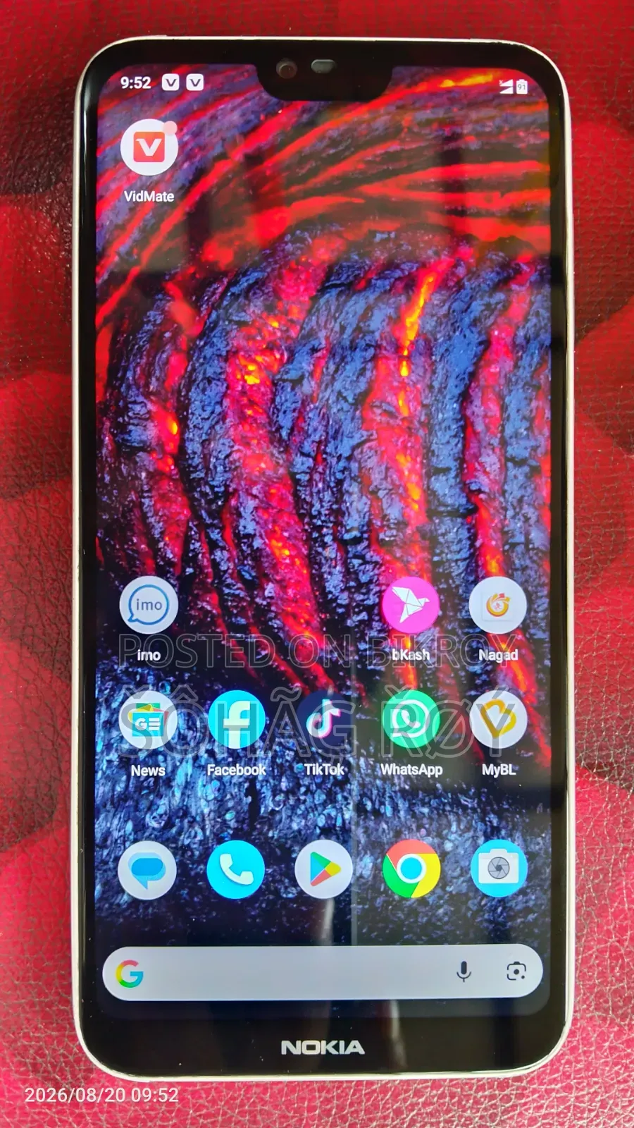 Nokia 6.1 Plus (X6) 64 GB Black