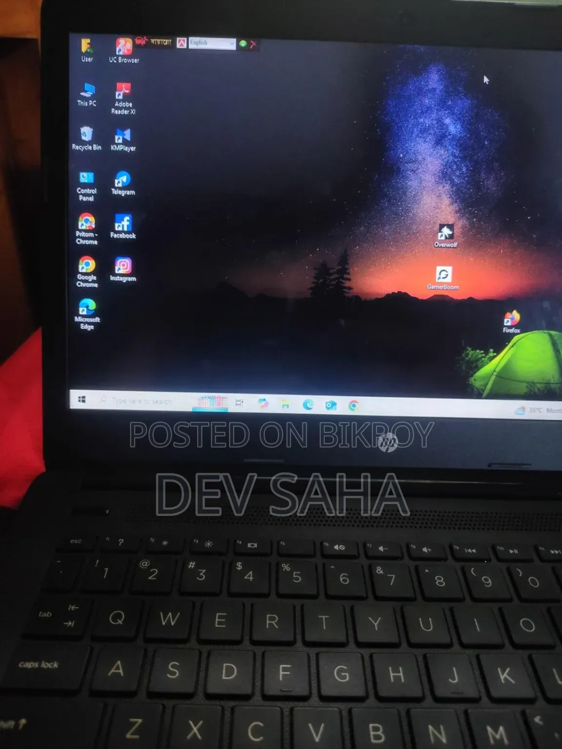 Laptop HP 14-dq1025cl 4GB Intel Core i5 SSHD+SSD 1T