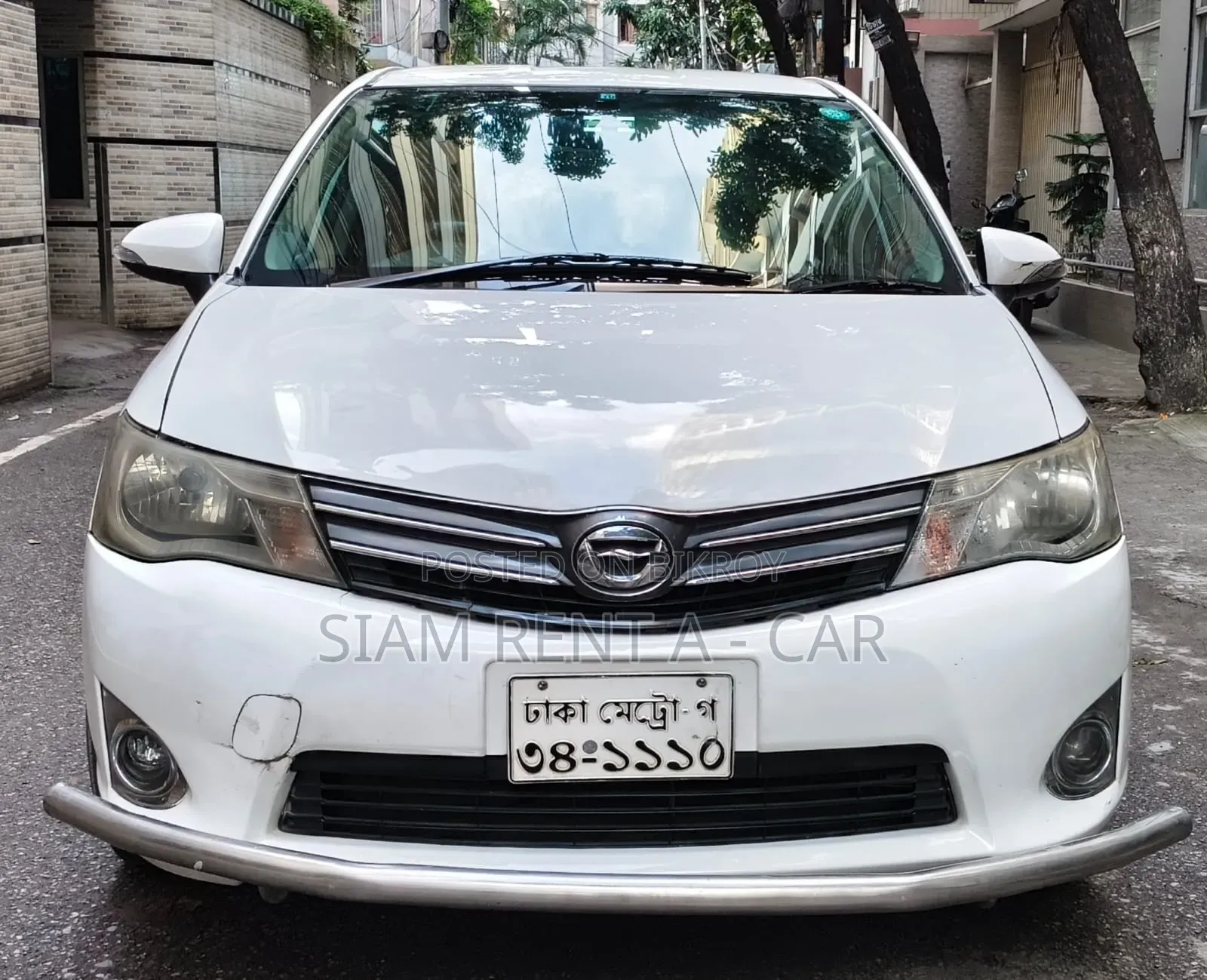 Toyota Axio Rent a Car With Driver