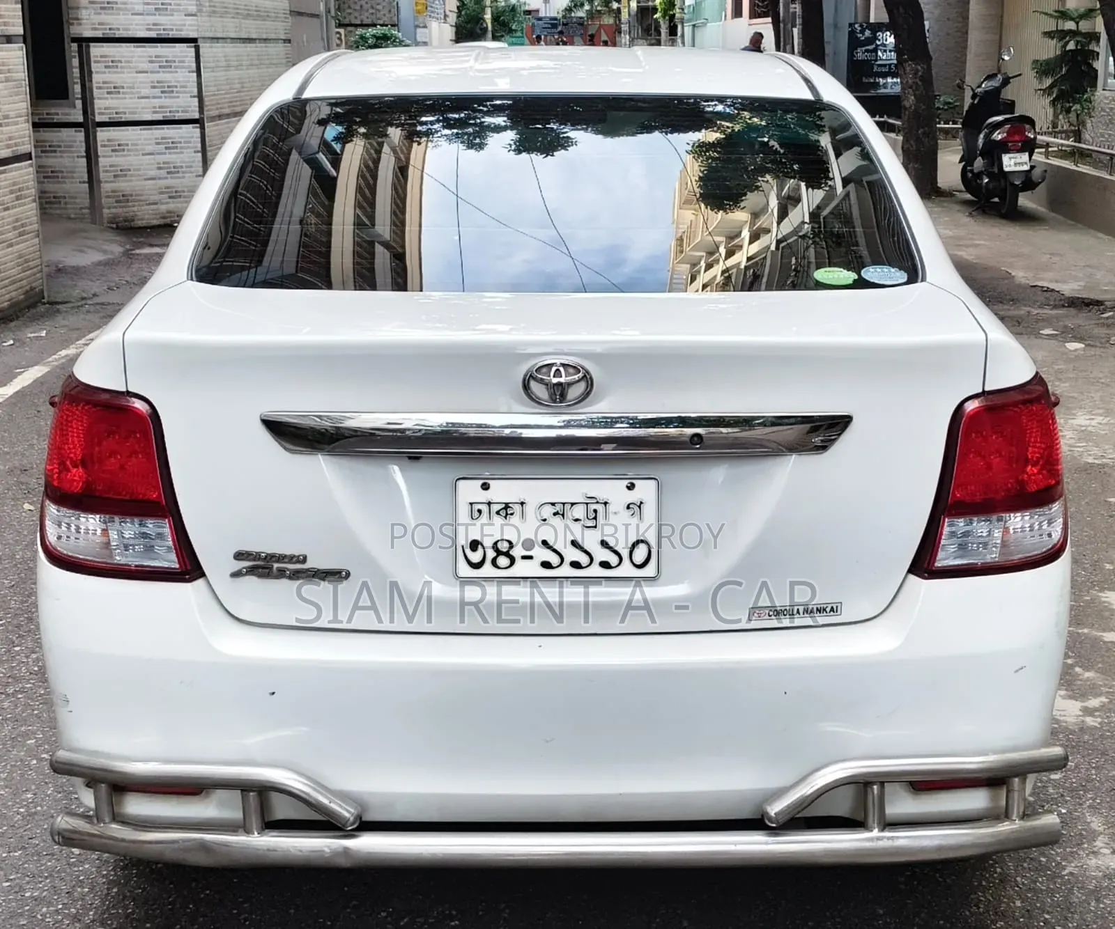 Toyota Axio Rent a Car With Driver