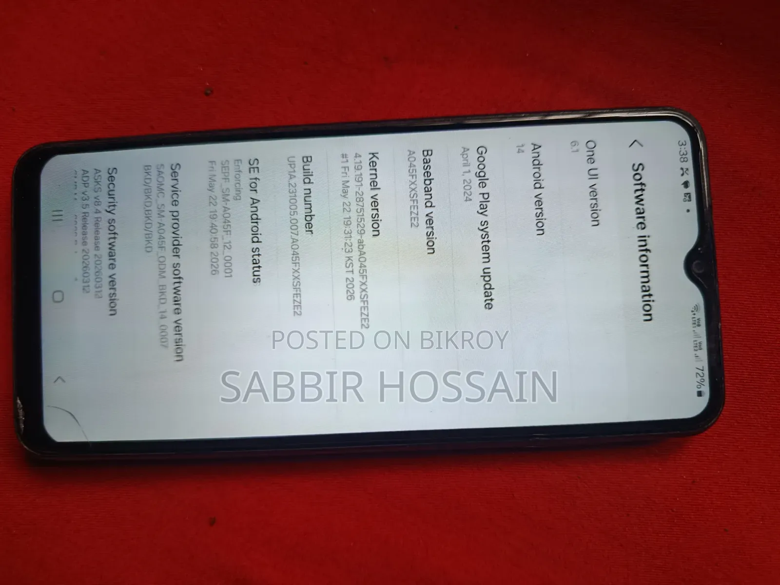 Samsung Galaxy A04 32 GB Blue