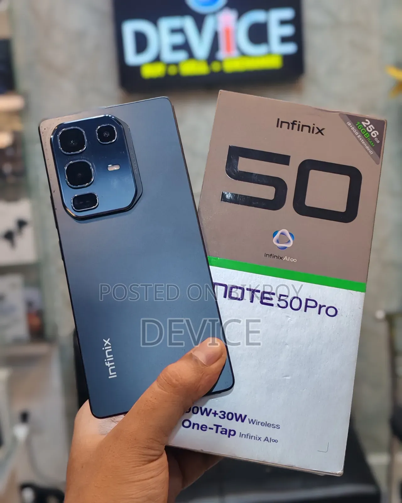 Infinix Note 50 Pro 256 GB Black