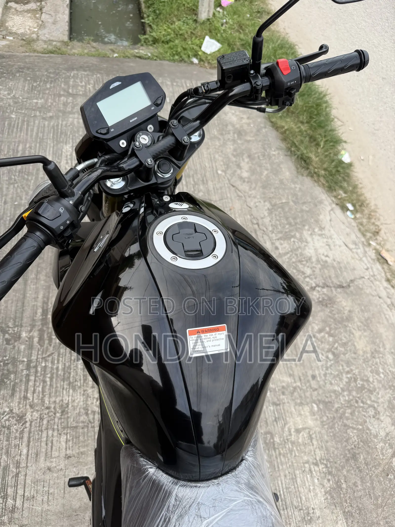 Suzuki Gixxer 2025 Black