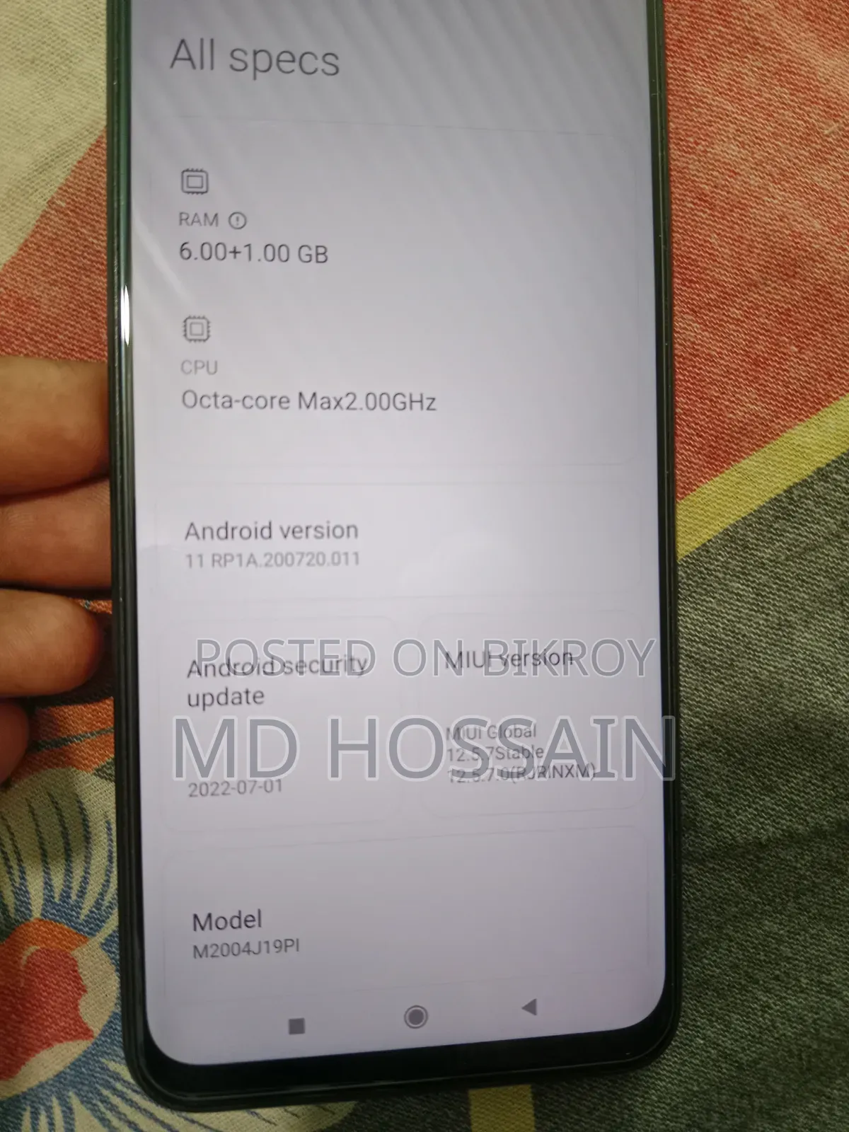 Xiaomi Poco M2 64 GB Black