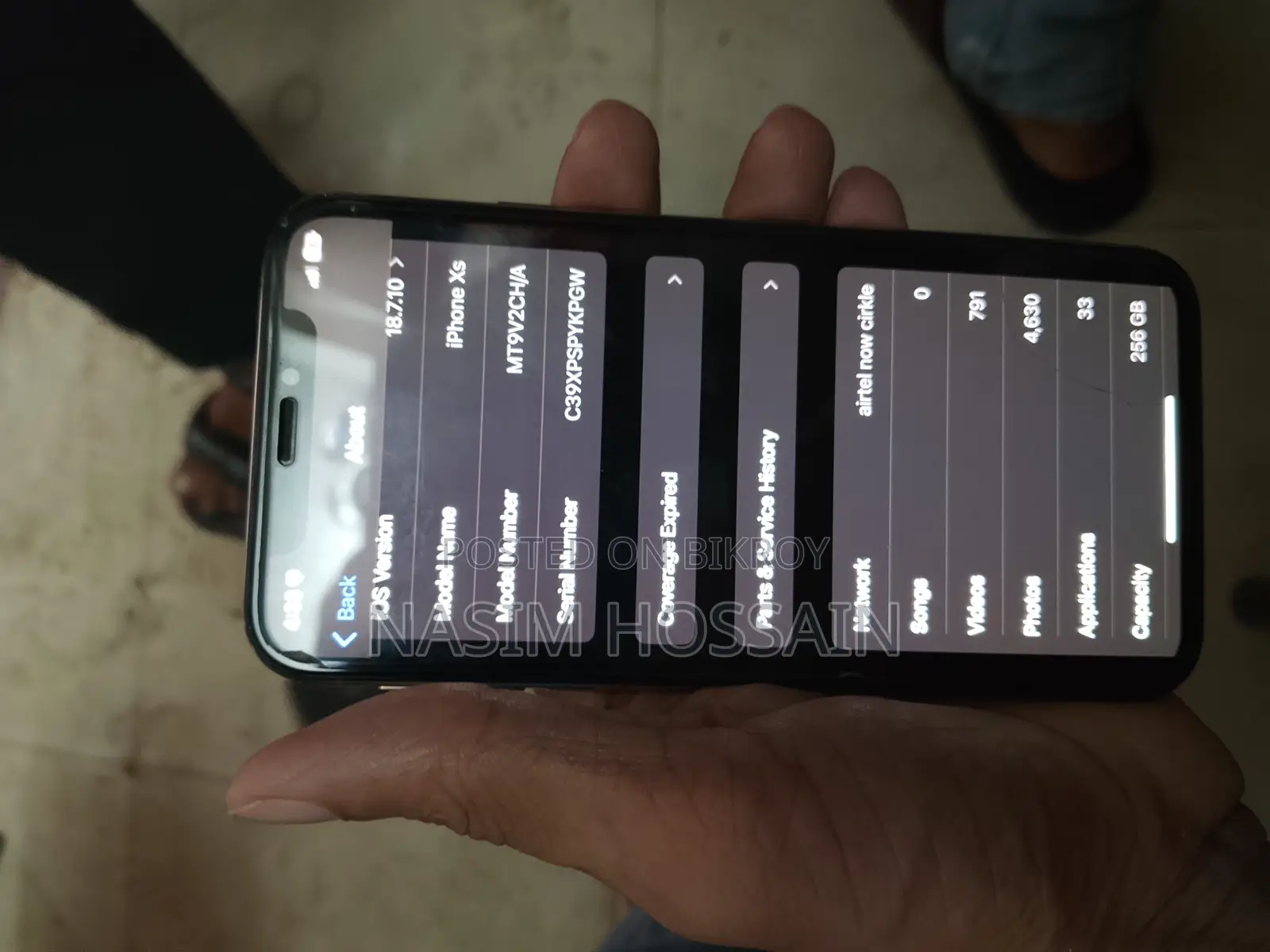 Apple iPhone XS 256 GB Gold