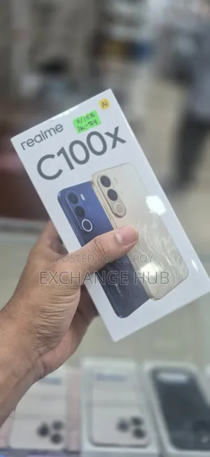 New Realme C100 128 GB Blue