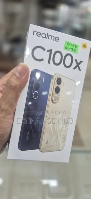 New Realme C100 128 GB Blue