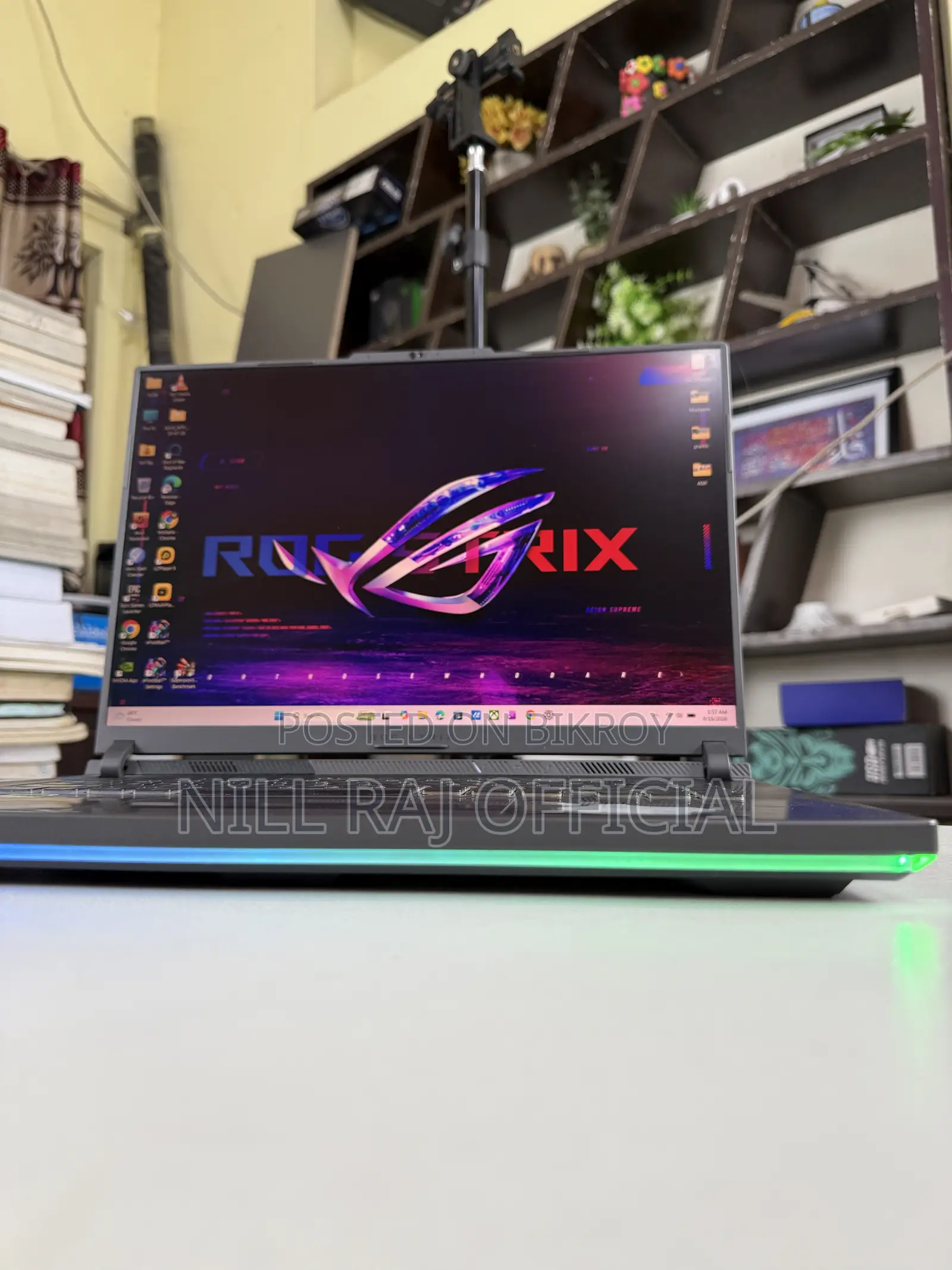 Laptop Asus ROG Strix G16 16GB Intel Core i7 SSD 512GB