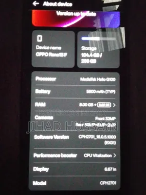 Oppo Reno13 F 256 GB Black