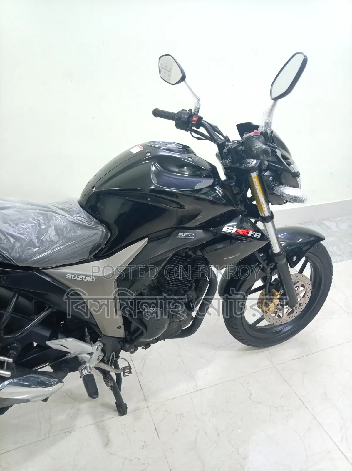 Suzuki Gixxer 2023 Black