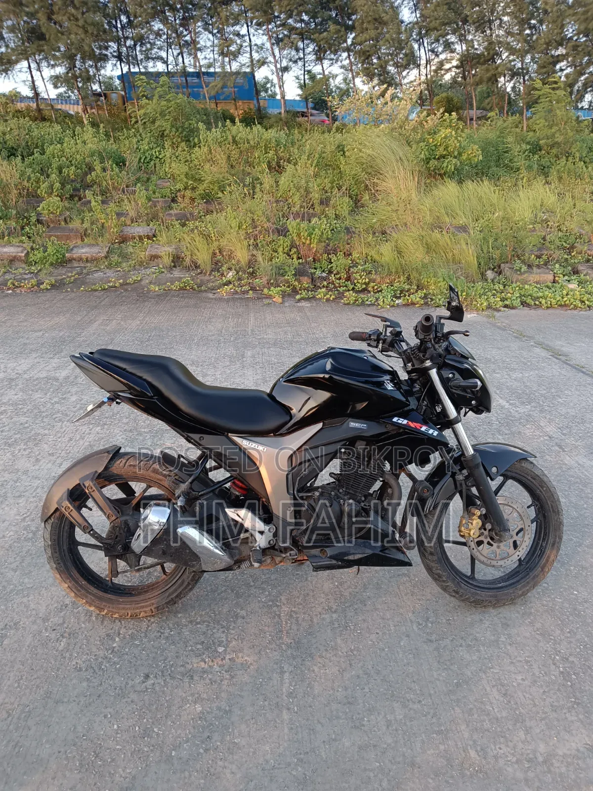 Suzuki Gixxer 2024 Black