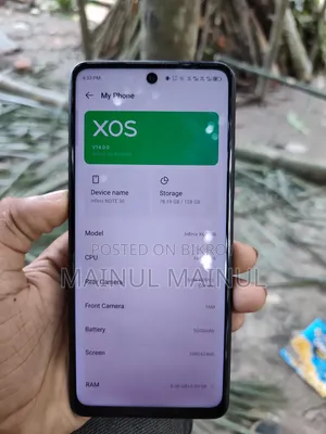 Infinix Note 30 128 GB Black