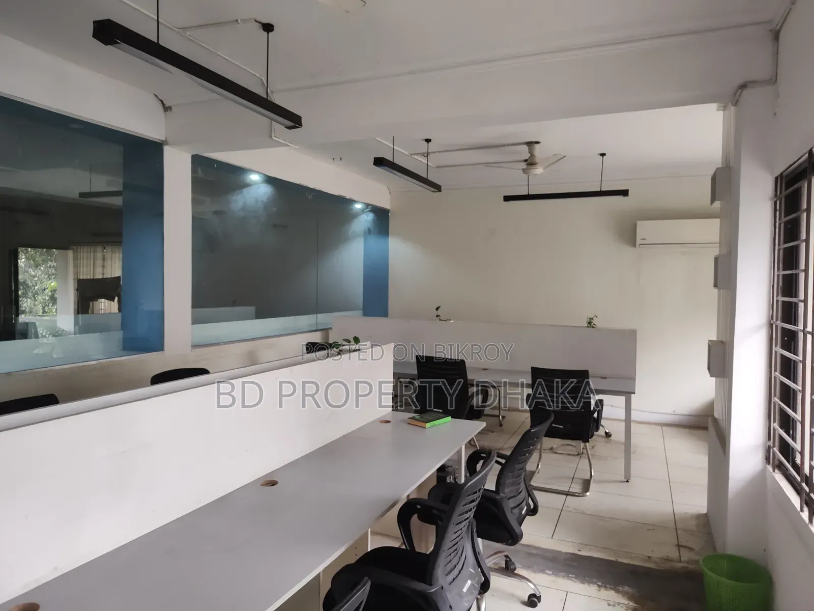 3600 SQFT Nice Open Office Space Rent in Banani