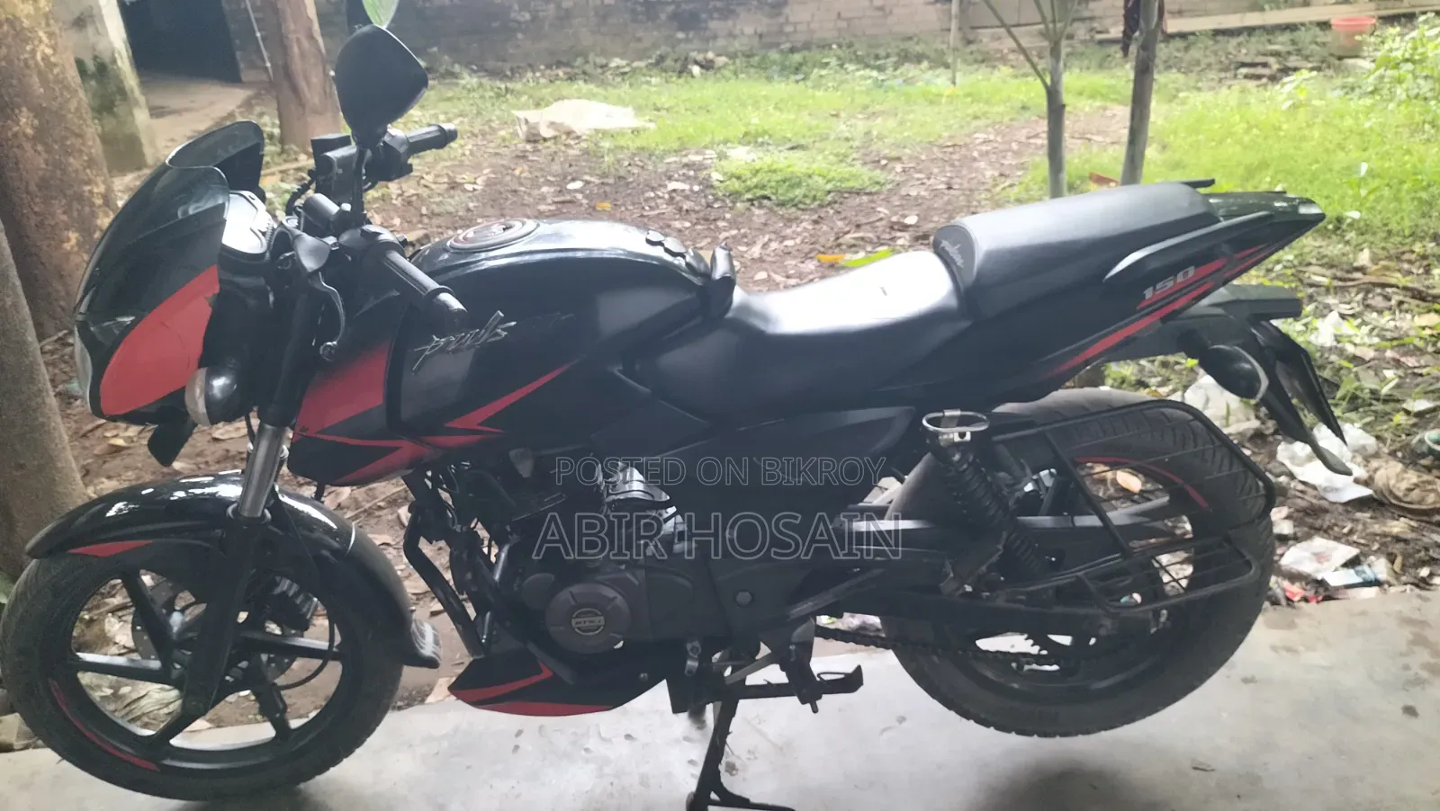 বাজাজ পালসার ১৫০ ২০১৯ ব্ল্যাক
