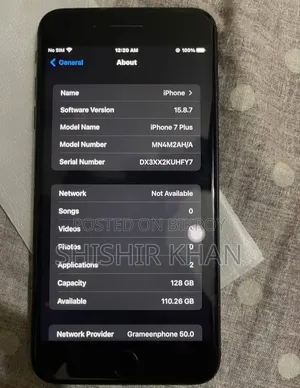 Apple iPhone 7 Plus 128 GB Black