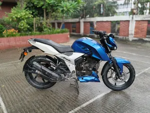 TVS Apache 160 4V 2019 Blue